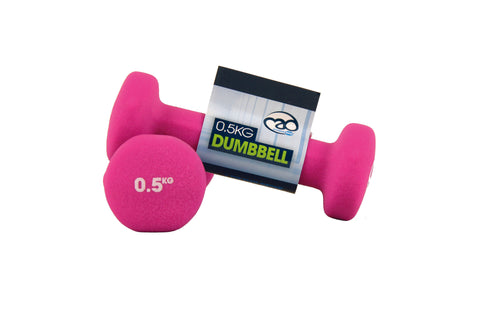 Par 0,5 kg Neo Hantlar, Rosa