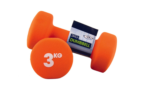 Par 3 kg Neo Hantlar, Orange