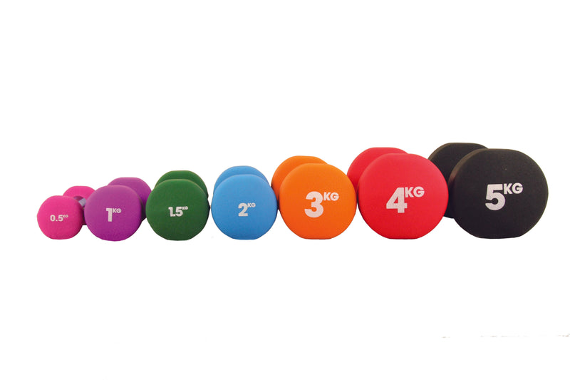Ett par 4Kg Neo Hantlar - Röd