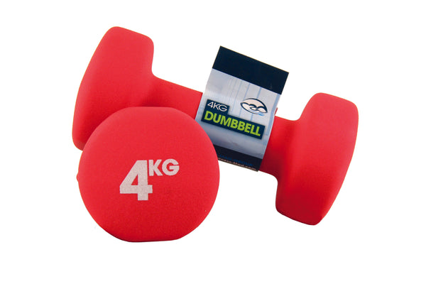 Ett par 4Kg Neo Hantlar - Röd