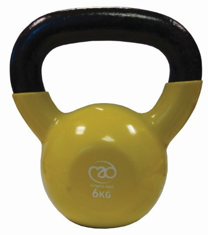 6Kg Kettlebell - Gul