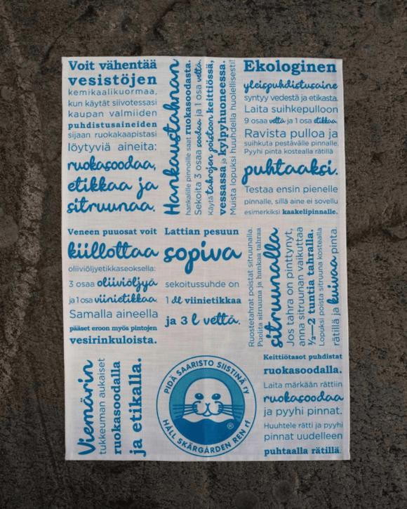 Roope kökshandduk, linne