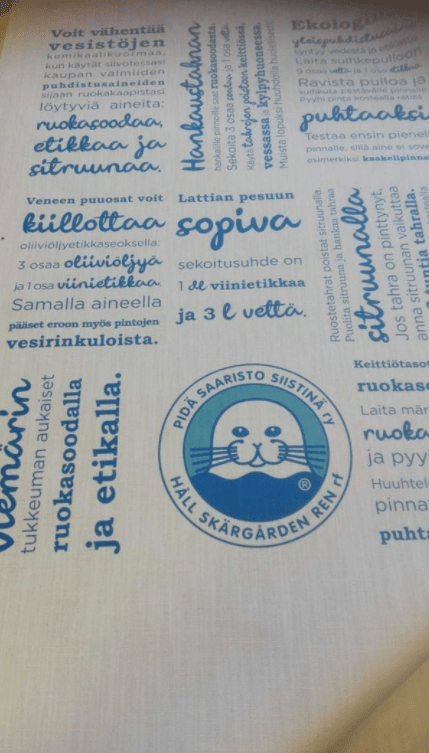 Roope kökshandduk, linne