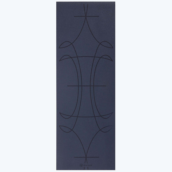 Performance Yogamatta, bläckjustering, 6 mm