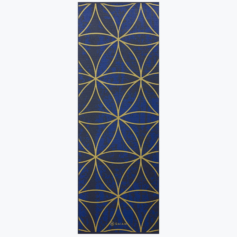 Vändbar Yogamatta, Sol & Måne, 6 mm