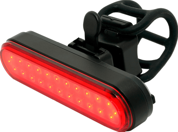 Laddningsbart cykelbakljus, 70 lm