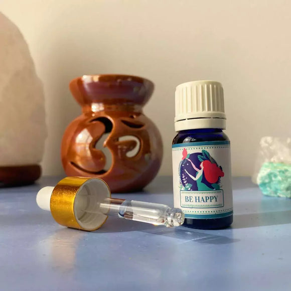 Eterisk oljeblandning, Be Happy, 10ml