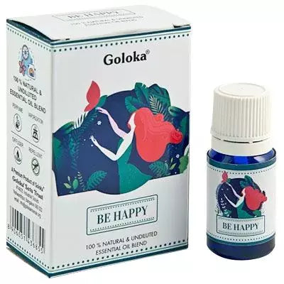 Eterisk oljeblandning, Be Happy, 10ml