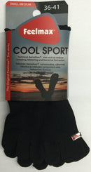 Coolsport Heel Black, tåstrumpor