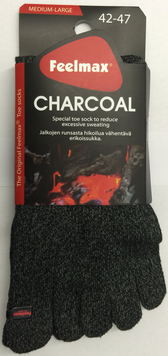 Feelmax - Charcoal, tåstrumpor