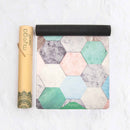 Yogamatta, vegansk mocka, 3 mm