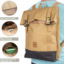 Ryggsäck gjord av återvunnet papper