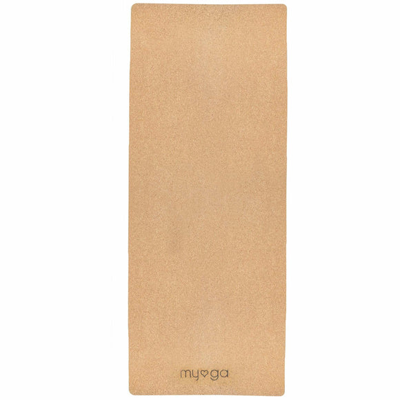 Smal kork yogamatta, 2 mm