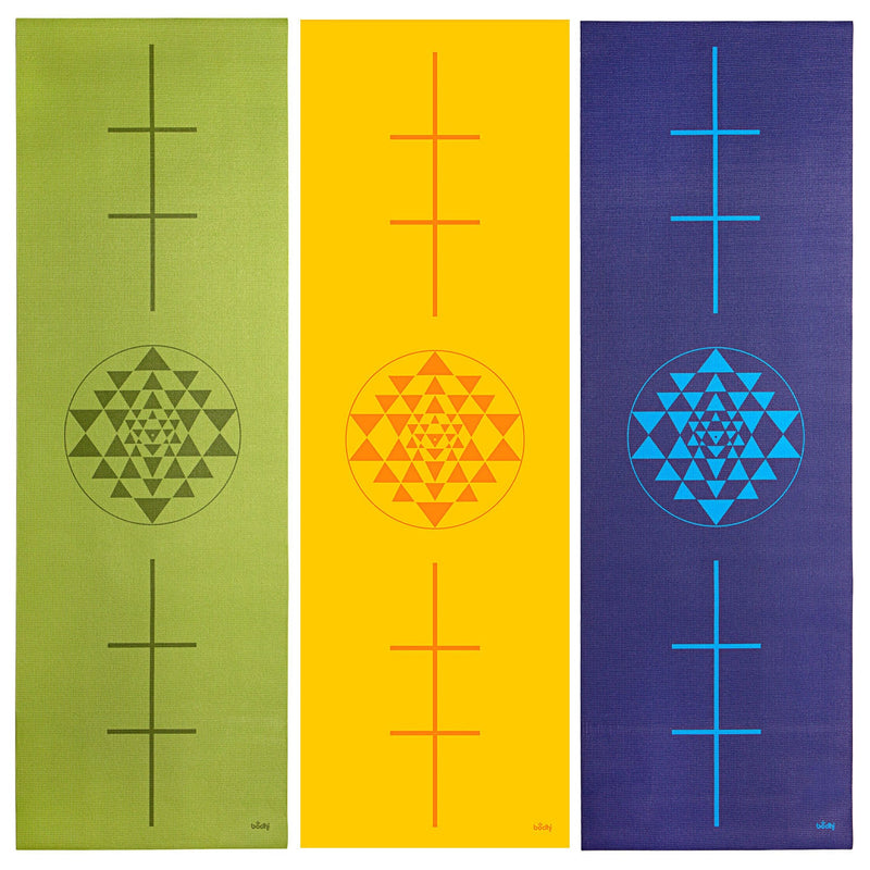 Design yogamatta, The Leela Collection - Yantra Alignment