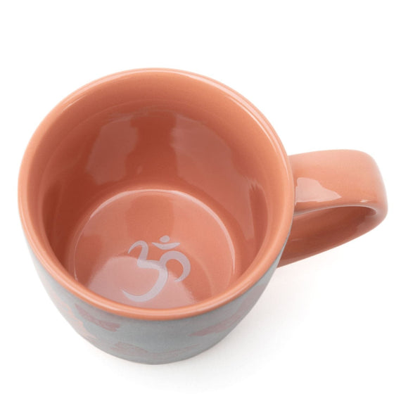 Keramikmugg, öppen Lotus