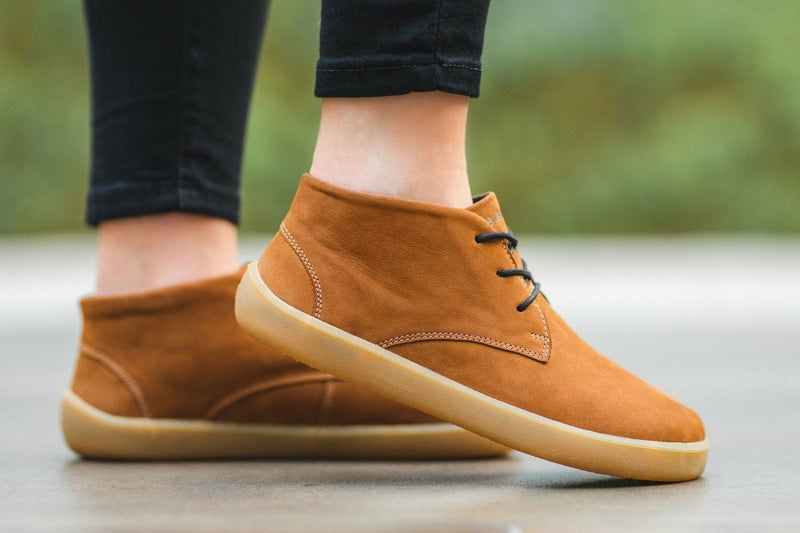 Glide Barefoot Shoes, Nupuck Läder