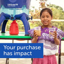 Gå 1 L, vattenflaska