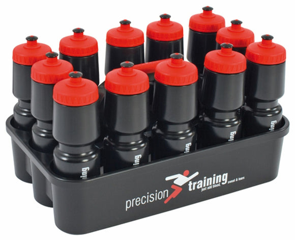 Dricksflaska 12 st + Bärväska