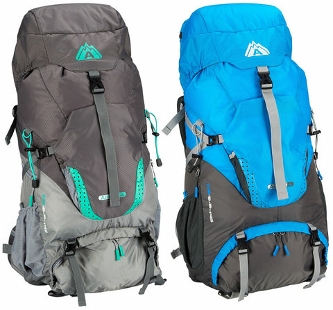 21QI Trekking-ryggsäck, 60 L