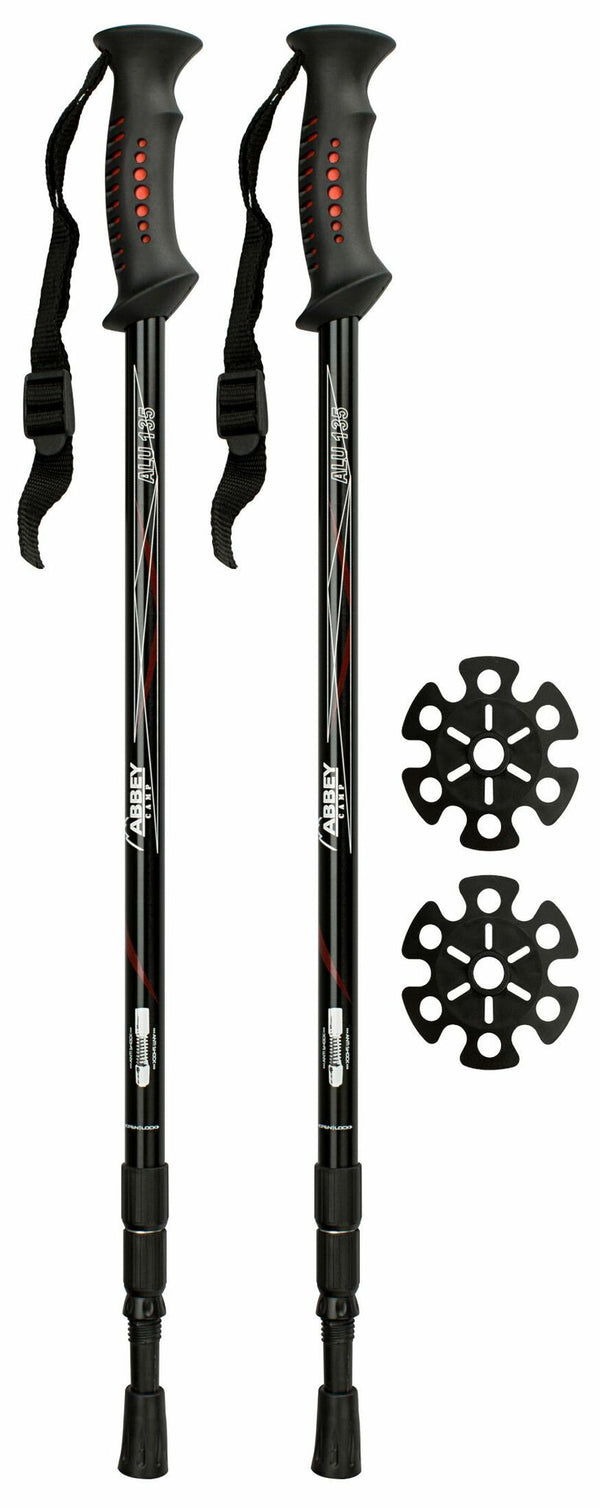 Justerbara gångstavar, 63-135 cm
