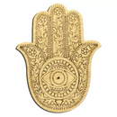 Rökelsebrännare, Hamsa hand, set om 2