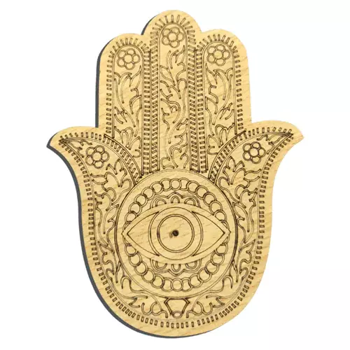 Rökelsebrännare, Hamsa hand, set om 2