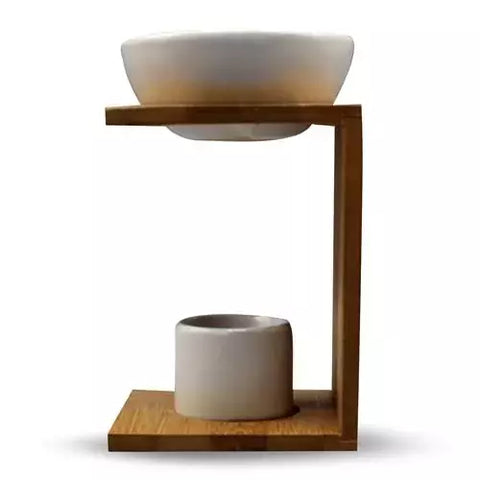 Modern arombrännare, ved