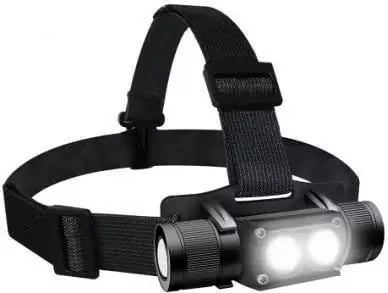 USB uppladdningsbar pannlampa, 500 lm