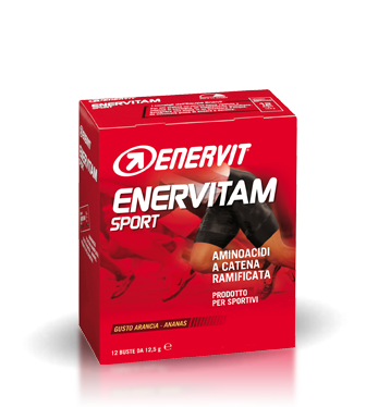 Enervit - Enervitam Sport, 12 st x 12,5 g, apelsin-ananas