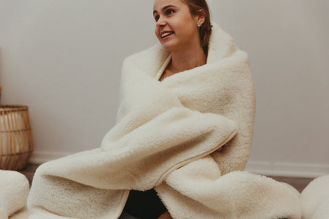 UTU matta av merinoull, 150x200 cm