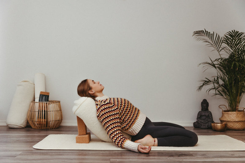 KINOS Yoga Bolster, Merinoull