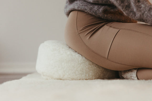 LUMI Yoga och Meditationskudde, Merinoull