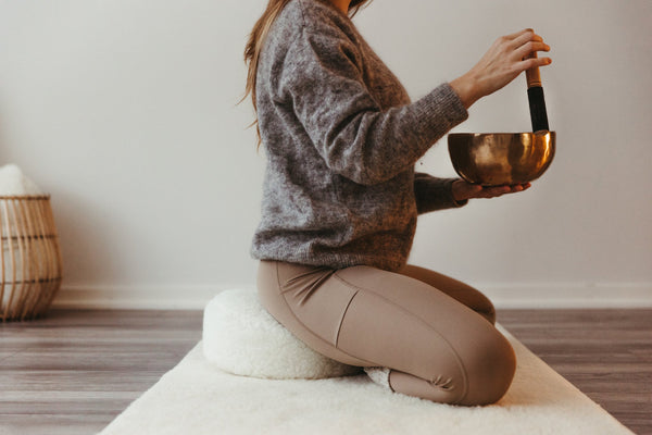 LUMI Yoga och Meditationskudde, Merinoull