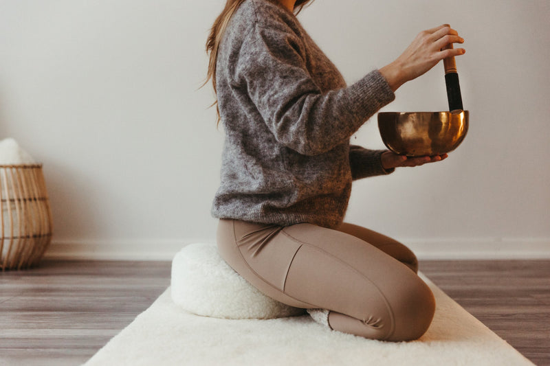 LUMI Yoga och Meditationskudde, Merinoull