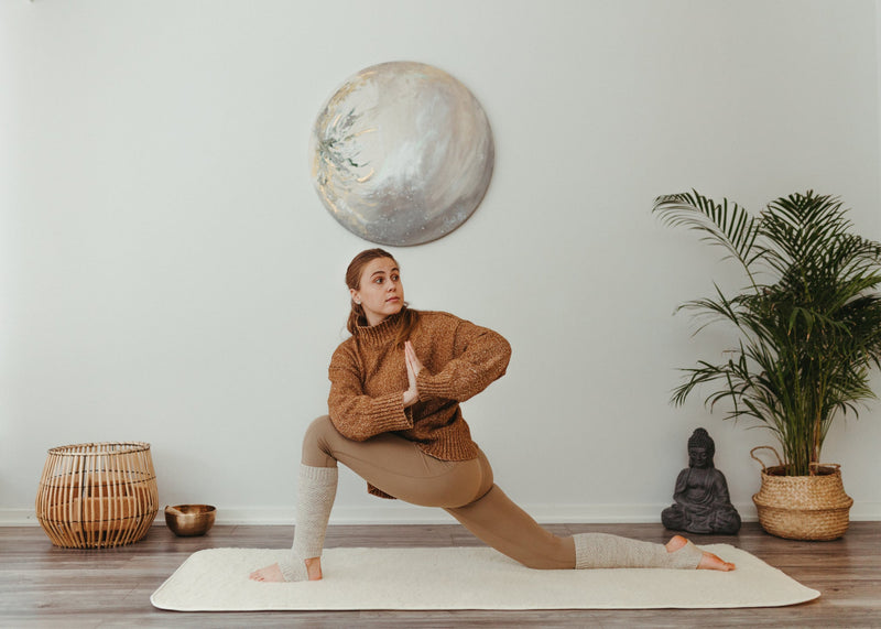 HANKI Yogamatta i merinoull