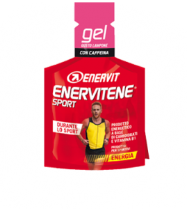 Enervit - Enervitene gel, hallon, inkl. koffein
