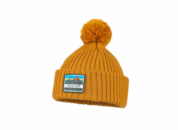 Jussa Merino Wool Beanie med tofs
