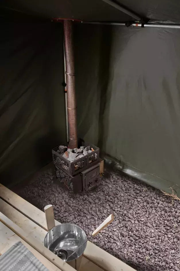 De Luxe tältkamin