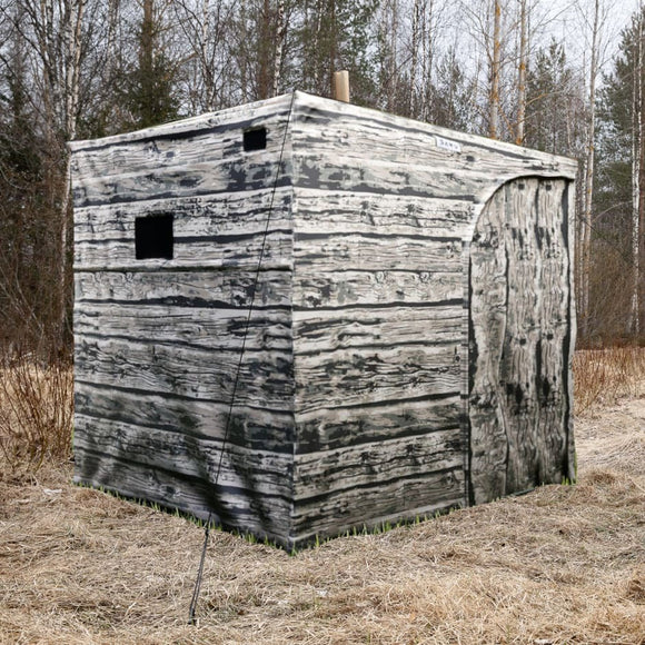 Bastu tält, strålmönster