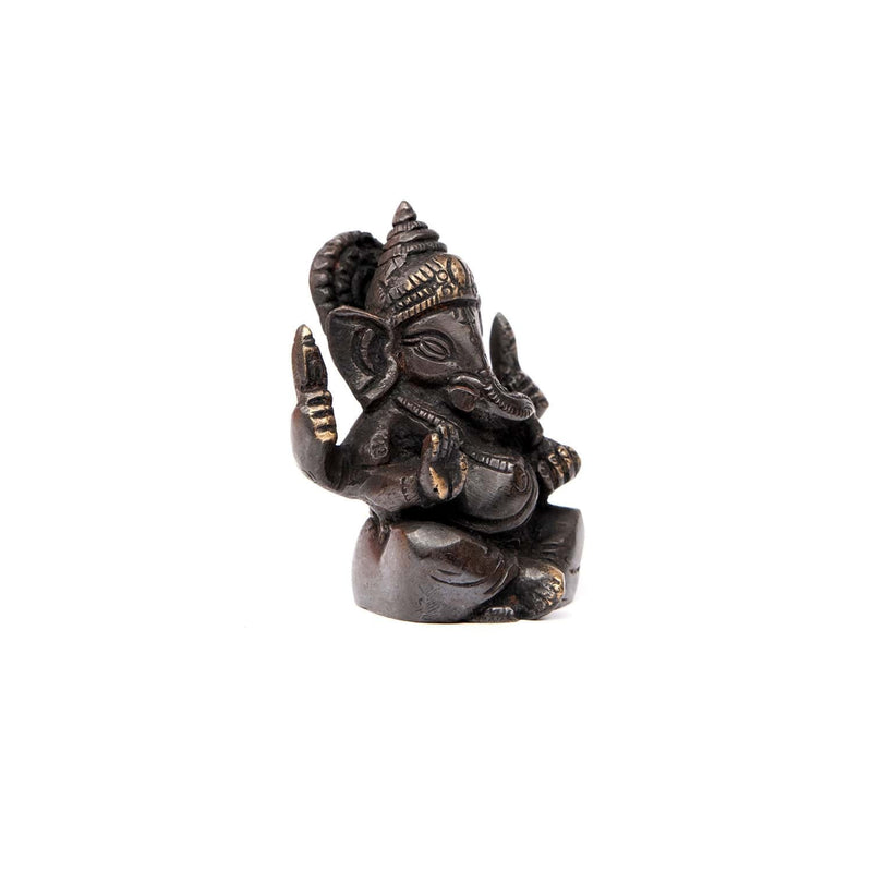 Ganesha-staty, mässing