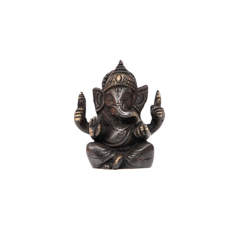 Ganesha-staty, mässing