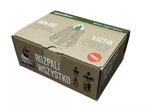 Woodson Eco Tinder, 6 st