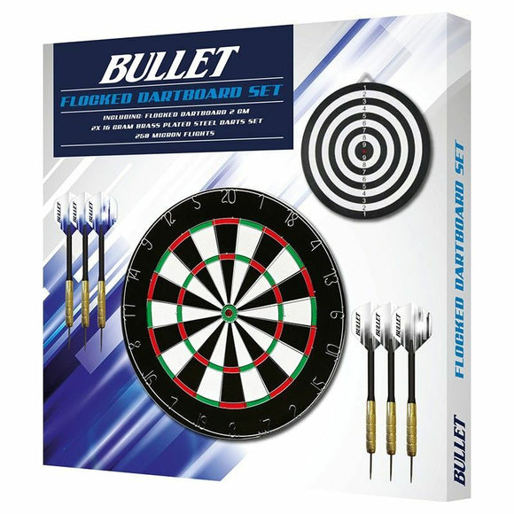 Bullet Dart 2 cm Flocked Dartboard set