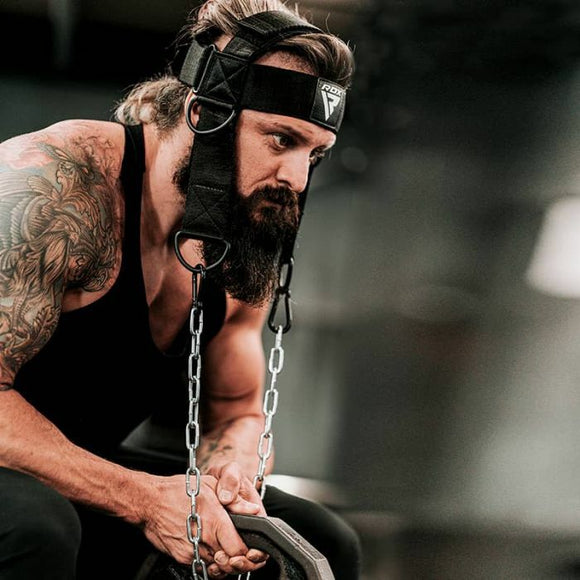 H2 huvudsele för tyngdlyftning i nacken