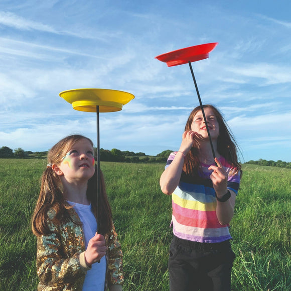 Spinnplatta, set med 2 + nålar