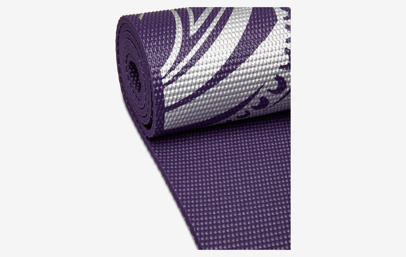 Yogamatta, Aubergine Metallic, 6 mm