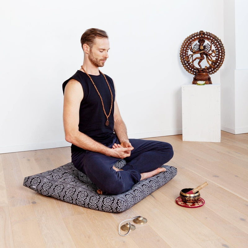 Zabuton meditationsmatta, Maharaja Collection, 80x80 cm