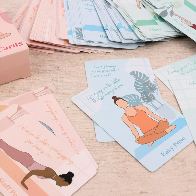 Affirmation Yoga Pose Card