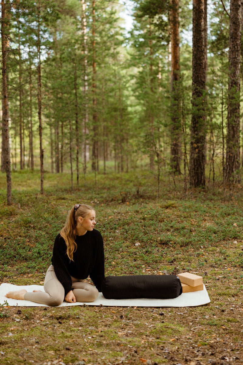 TYYNI Yoga Bolster, 23 x 65 cm