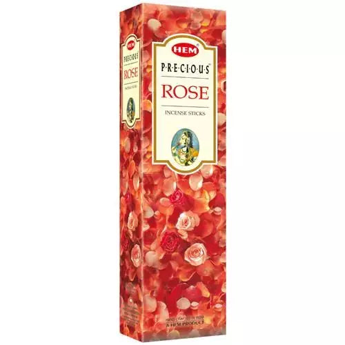Rose, naturliga rökelsepinnar
